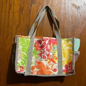 Colorful Floral Tote Bag
